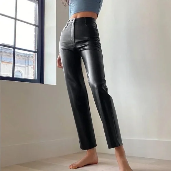 Wilfred Melina vegan leather pants 0 - Picture 5 of 16